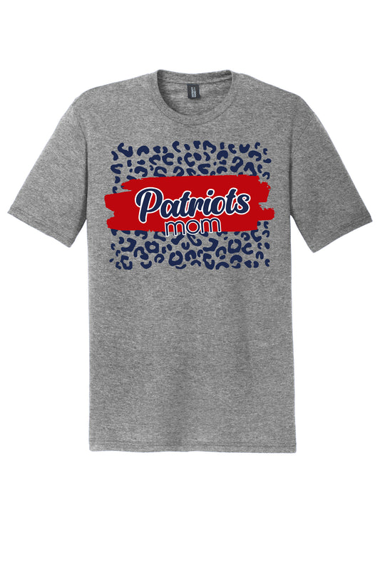 PATRIOTS MOM! TRI-BLEND T SHIRT