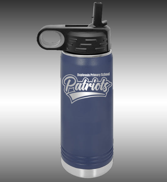 20 OZ LASER ENGRAVED WATER BOTTLE