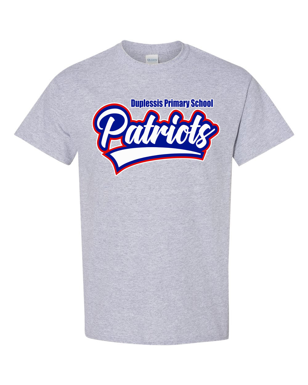 **LIMITED EDITION RUN** Grey Patriots Short Sleeve Tee