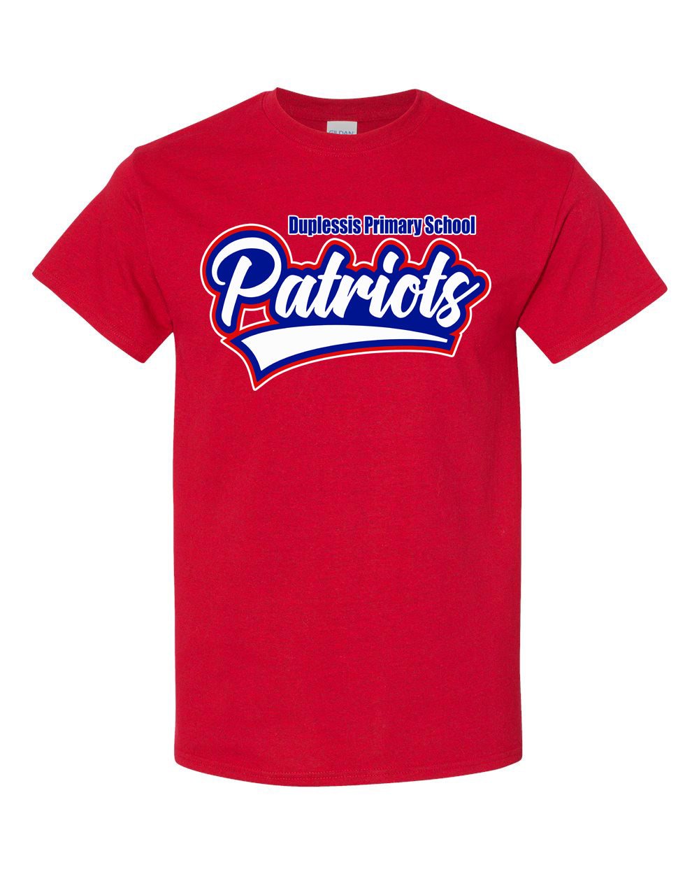 **LIMITED EDITION RUN** PATRIOTS RED T SHIRT DESIGN